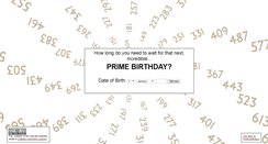 Desktop Screenshot of primebirthday.org