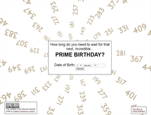 Tablet Screenshot of primebirthday.org